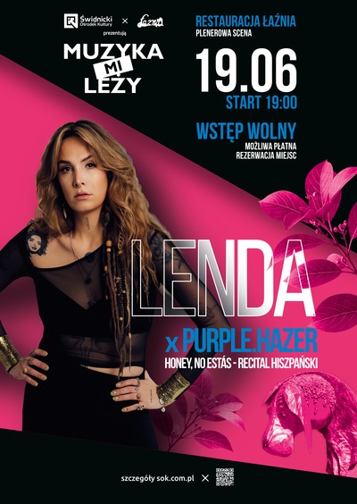 Plakat wydarzenia:  LENDA x Muzyka Mi Leży #26 - rezerwacja stolików 