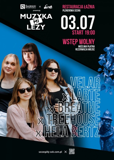 Plakat wydarzenia:  OTWARTA SCENA x Muzyka Mi Leży #27 - rezerwacja stolików 