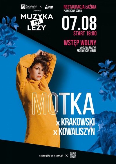 Plakat wydarzenia:  MOTKA x Muzyka Mi Leży #29 - rezerwacja stolików 