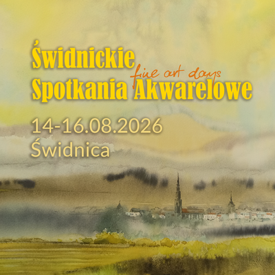 Plakat wydarzenia:  Świdnickie Spotkania Akwarelowe: WEJŚCIÓWKI 