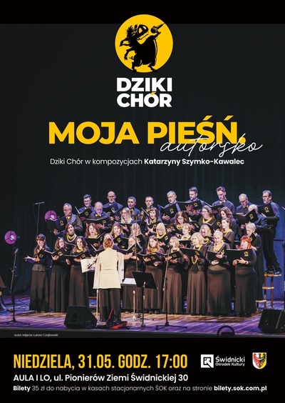 Plakat wydarzenia:  Koncert Dzikiego Chóru 