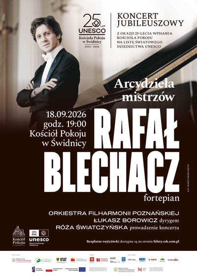 Plakat wydarzenia:  Arcydzieła Mistrzów RAFAŁ BLECHACZ 